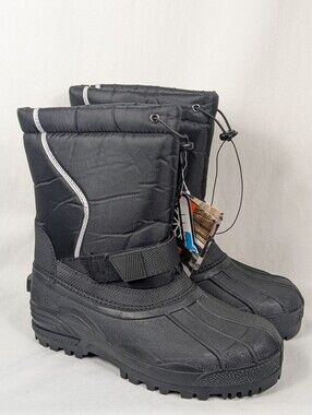 Ozark Trail Men's Snow Boot Black Color Size 11